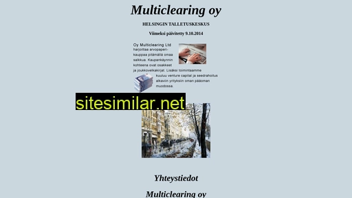 multiclearing.fi alternative sites