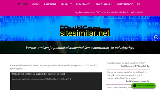 multicom.fi alternative sites