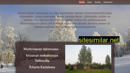 murtovaaratalomuseo.fi alternative sites