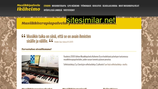 musiikkipalveluikaheimo.fi alternative sites