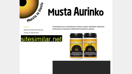 mustaaurinko.fi alternative sites