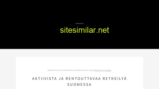 mustaniemi.fi alternative sites