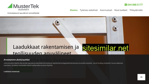 mustertek.fi alternative sites