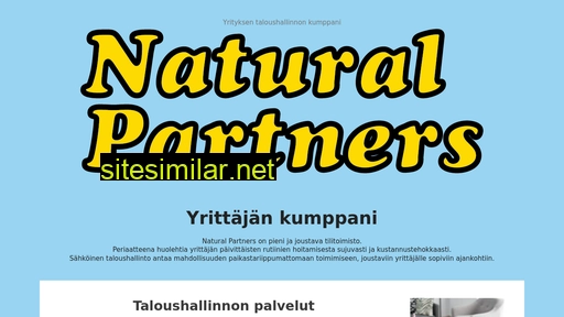 naturalpartners.fi alternative sites