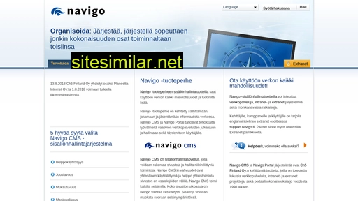 navigo.fi alternative sites