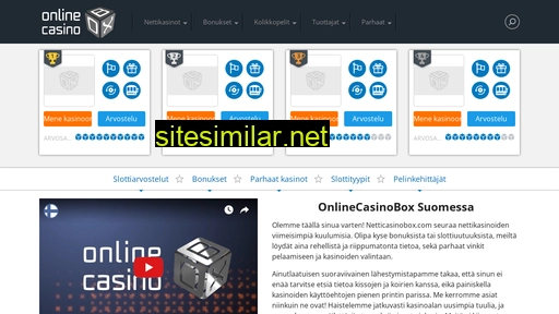 netticasinobox.fi alternative sites