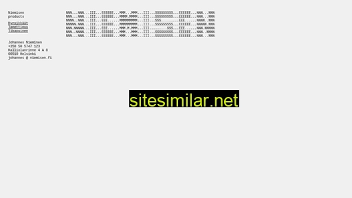 niemisen.fi alternative sites