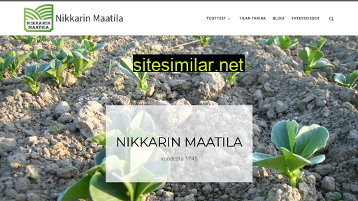 nikkarinmaatila.fi alternative sites