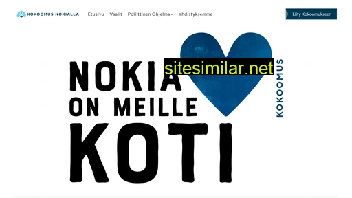 nokiankokoomus.fi alternative sites