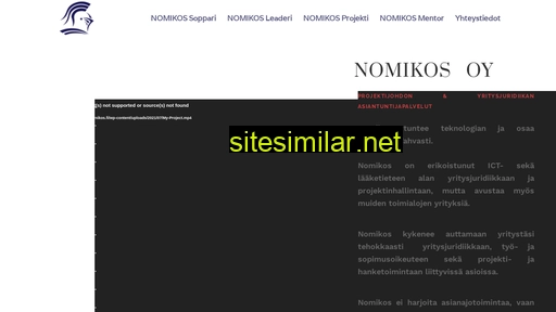 nomikos.fi alternative sites