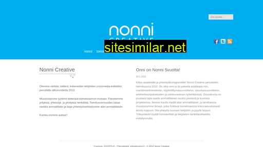 nonnicreative.fi alternative sites