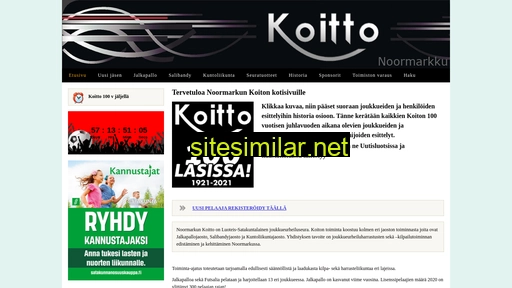 noormarkunkoitto.fi alternative sites