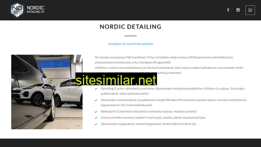 Nordicdetailing similar sites