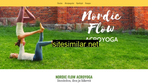 nordicflowacroyoga.fi alternative sites