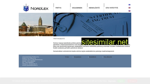 nordlex.fi alternative sites
