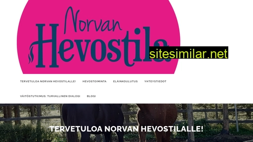 norvanhevostila.fi alternative sites