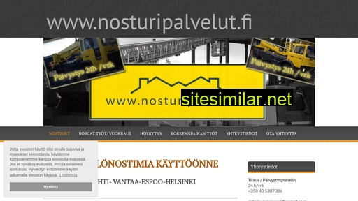 nosturipalvelut.fi alternative sites