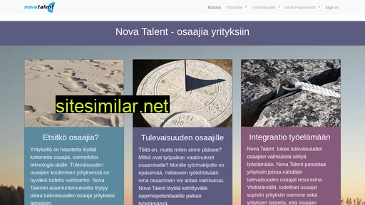 novatalent.fi alternative sites
