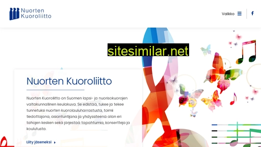 nuortenkuoroliitto.fi alternative sites