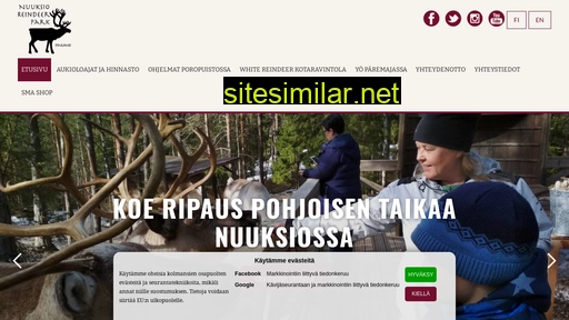 nuuksioreindeerpark.fi alternative sites