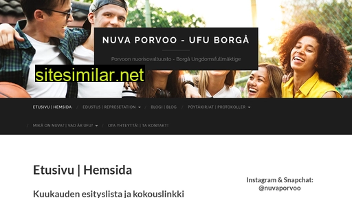 nuvaporvoo.fi alternative sites