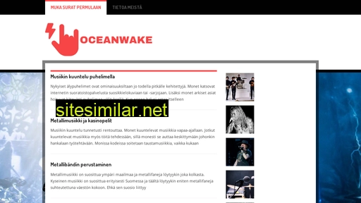 oceanwake.fi alternative sites