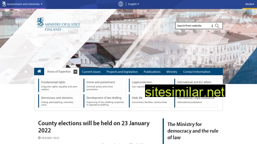 oikeusministerio.fi alternative sites
