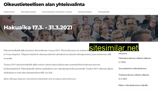 oikeustieteet.fi alternative sites