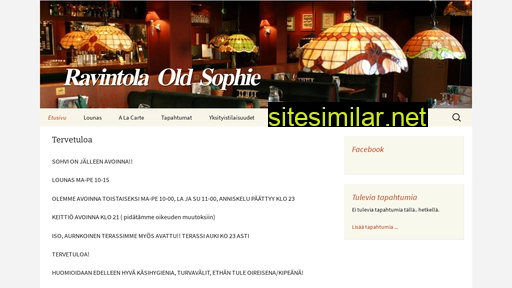 oldsophie.fi alternative sites