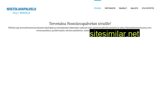 ollirekola.fi alternative sites
