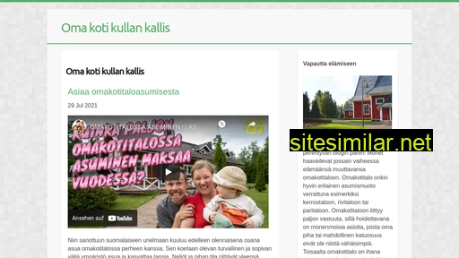 omakotilehti.fi alternative sites