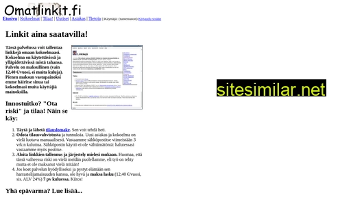 omatlinkit.fi alternative sites