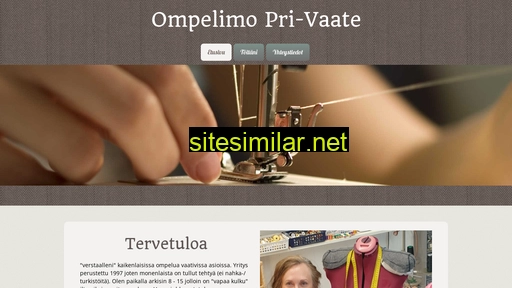 ompelimoprivaate.fi alternative sites