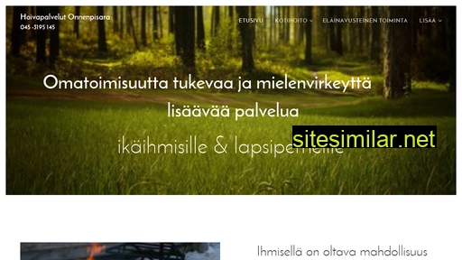 onnenpisara.fi alternative sites