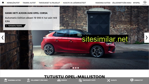 Opel similar sites
