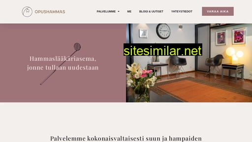 opushammas.fi alternative sites