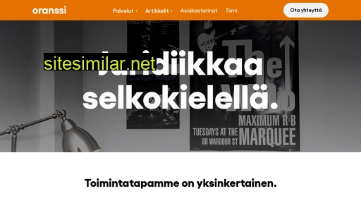 oranssilaki.fi alternative sites