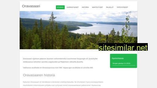 oravasaari.fi alternative sites