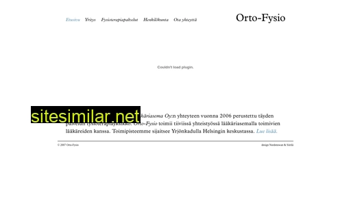 ortofysio.fi alternative sites