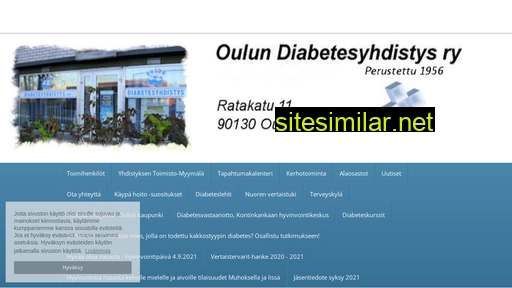 oulundiabetesyhdistys.fi alternative sites
