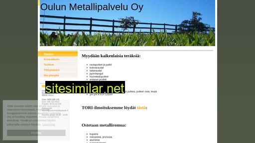 oulunmetallipalvelu.fi alternative sites