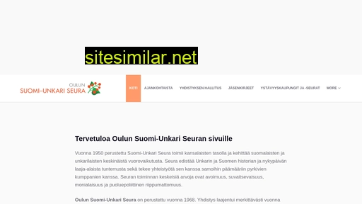oulunsuomiunkari.fi alternative sites