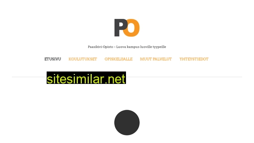 paasikiviopisto.fi alternative sites