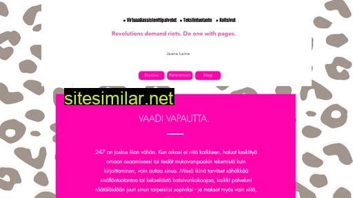 pageriot.fi alternative sites