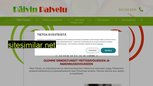 paivinpalvelu.fi alternative sites