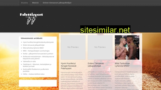 palettisport.fi alternative sites