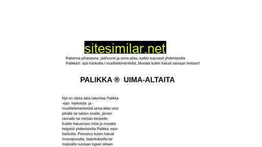 palikka.fi alternative sites
