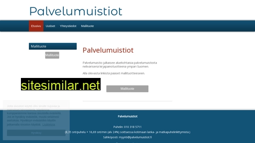 palvelumuistiot.fi alternative sites