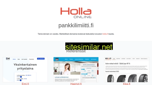 pankkilimiitti.fi alternative sites