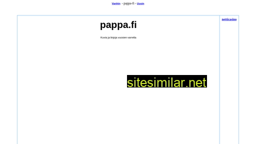 pappa.fi alternative sites
